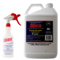 INOX MX3FG Food Grade Lubricant 5L with Spray Applicator