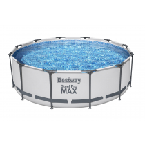 Bestway Steel Pro MAX Pool Set Light Gray 3.66m x 1m