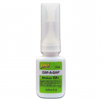 ZAP-A-GAP CA Plus Medium Viscosity Fly Tying Adhesive Glue 1/4oz