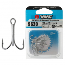 Buy VMC O'Shaugnessy X Strong 9620 Steel Treble Hooks 1/0 Qty 5