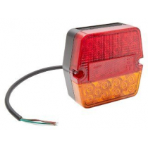 Trojan Square 12 Volt Combination Tail Light LH