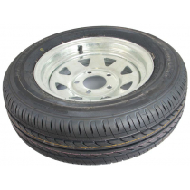 AL-KO Galvanised Trailer Rim & Tyre 14 inch