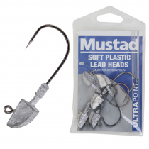 Mustad Soft Plastic Lead Jig Heads