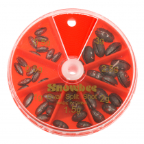 Snowbee Oval Split Shot Sinker Pack