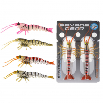 Savage Gear 3d Shrimp Weighted Softbait Lures