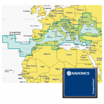 Navionics Plus 43XG Mediterranean and Black Sea CF Chart Card