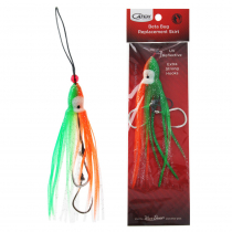 Catch Beta Bug Replacement Assist Rigs 155mm Orange/Green Qty 1