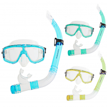 Mirage Cruise Adult Silicone Dive Mask and Snorkel Set