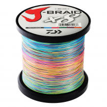 Daiwa X8 J-Braid Multi-Colour 3000m 15lb
