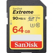 SanDisk Extreme SDXC UHS-I Memory Card 64GB