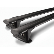 Yakima ThruBar Roof Rack Crossbar Pair Black 150cm