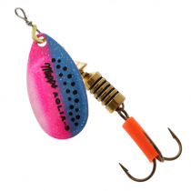 Mepps Aglia Spinner Lure Rainbow Trout No.3 Treble Hook
