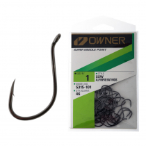 Buy Owner SSW Cutting Point Octopus Bait Hooks - Black Chrome Finish online  at