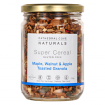 Cathedral Cove Naturals Maple Walnut Apple Toasted Granola Super Cereal 210g