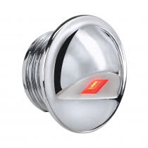 NARVA LED Chrome Step Light Red