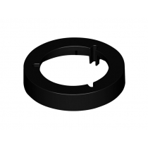 Hella Marine Round Courtesy Lamp Spacer Ring Black