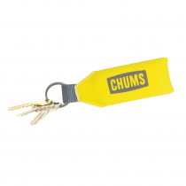 Chums Floating Neoprene Key Ring Yellow