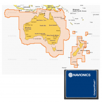 Navionics Plus 50XG Pre-Loaded Update NZ and AU CF Chart Card