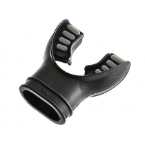 Dive Regulator Replacement Silicone Mouthpiece Black Grey