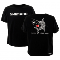 Shimano Lure'd In Swordfish T-Shirt Black S