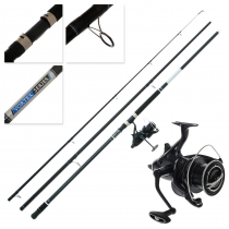 Shimano Big Baitrunner XTB LC and Vortex Surfcasting Combo 15ft 10-15kg 3pc