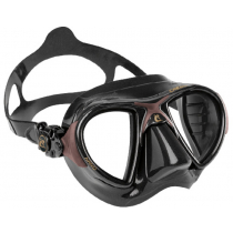 Cressi Nano Spearfishing Dive Mask Black/Brown