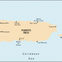 Imray Puerto Rico to St Christopher Passage Chart