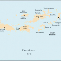 Imray Virgin Islands A231 and A232 Chart