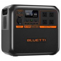 BLUETTI AC180P Portable Solar Power Station 1800W Inverter 1440Wh LiFePO4