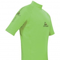 Adrenalin 2P Thermal Mens Short Sleeve Rash Vest Lime XS