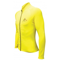 Adrenalin 2P Thermal Zip-Front Mens Long Sleeve Rash Vest Yellow S