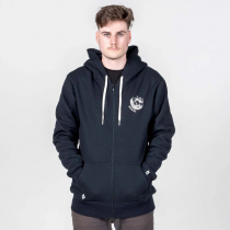 Desolve Anchored UPF50+ Zip Hoodie Navy