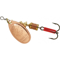 Mepps Aglia Copper Spinner Lure No.2 Treble Hook