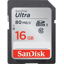 SanDisk Ultra SDHC UHS-I Memory Card 16GB