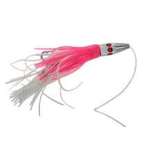 Tuna Bungee Pack Rigged with Pink Hex Head Lure