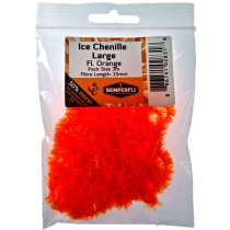 Semperfli Ice Chenille Large 15mm Fluoro Orange