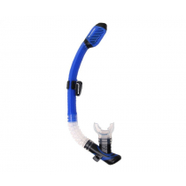 Aropec Dry Snorkel with Alert Whistle Blue