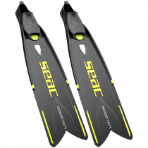 Seac Booster Freediving Fins Black/Yellow