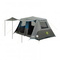 Coleman Instant Up Silver Lighted Side Entry 8 Person Tent with Darkroom - Joint broken, see photos
