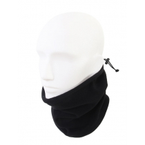 Black Shag Fleece Neck Warmer