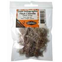 Semperfli Gold Holographic Fleck Chenille 15mm Large