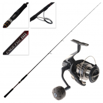 Shimano 20 Stradic SW 4000 HG Engetsu BB Med Spin Slow Jig Combo 6ft 10in 20-100g 2pc
