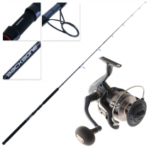 Shimano 22 Stradic SW 14000 XG Topwater Travel Spin Combo 8ft 2in 50-80lb 3pc