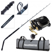 Shimano Beastmaster MD 12000 A Abyss SW Deep Drop Bent Butt Electric Game Combo 6ft 80-130lb 2pc