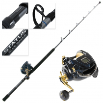 Shimano Beastmaster 9000A Status Blue Water Roller Tip Electric Combo 5ft 6in 24kg 1pc