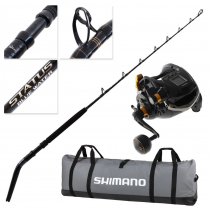 Shimano Beastmaster 9000B Status Blue Water Electric Deep Drop Game Combo 5'6'' 22-36kg 2pc