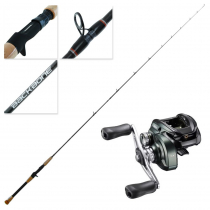 Shimano Curado 200HG Backbone Baitcaster Trout Trolling Combo 7ft 2-5kg 2pc