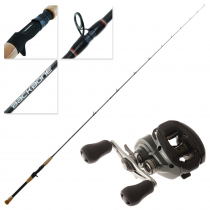 Shimano Curado 201HG Backbone Baitcaster Lefhand Trout Trolling Combo 7ft 2-5kg 2pc