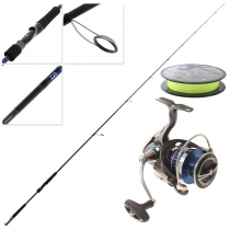 Daiwa Legalis LT 4000D-C TD Tierra Soft Bait Spin Combo with Braid 7ft 6in 5-9kg 2pc