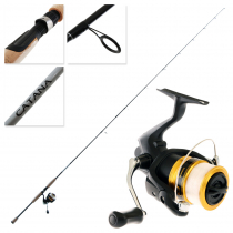 Buy Shimano Sienna 2500 FG Backbone Elite Trout Spin Combo 6ft 6in 3-5kg  2pc online at